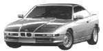 BMW E31 B3015 Fault Code